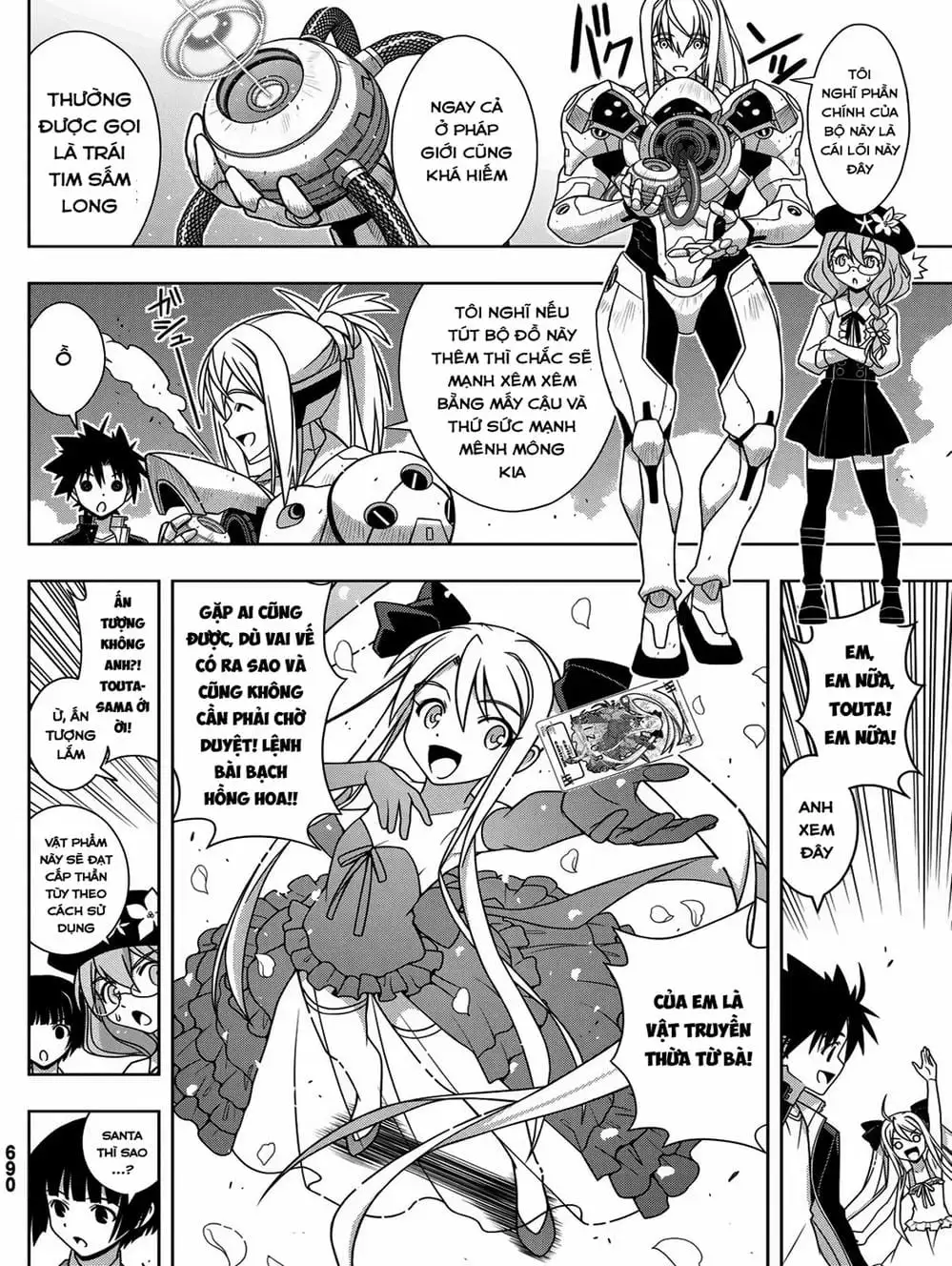 Truyện Tranh Lựa Chọn Phân Kỳ - Uq Holder! trang 9