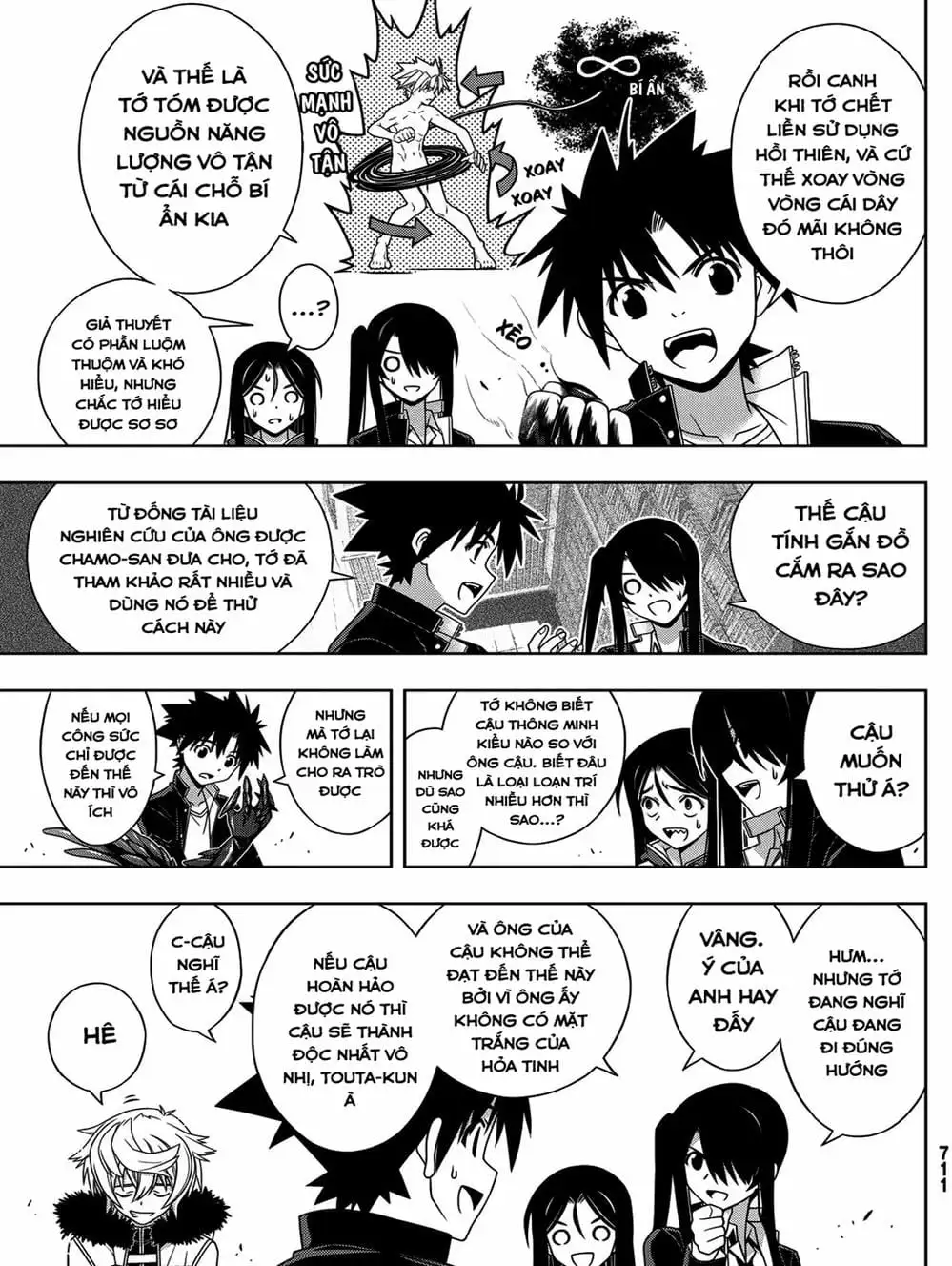 Truyện Tranh Lựa Chọn Phân Kỳ - Uq Holder! trang 9