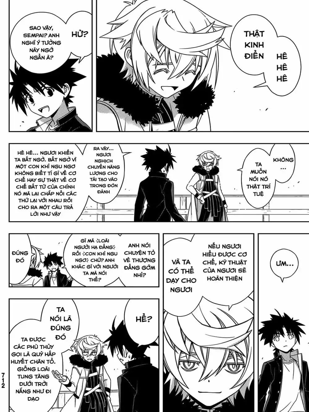 Truyện Tranh Lựa Chọn Phân Kỳ - Uq Holder! trang 9