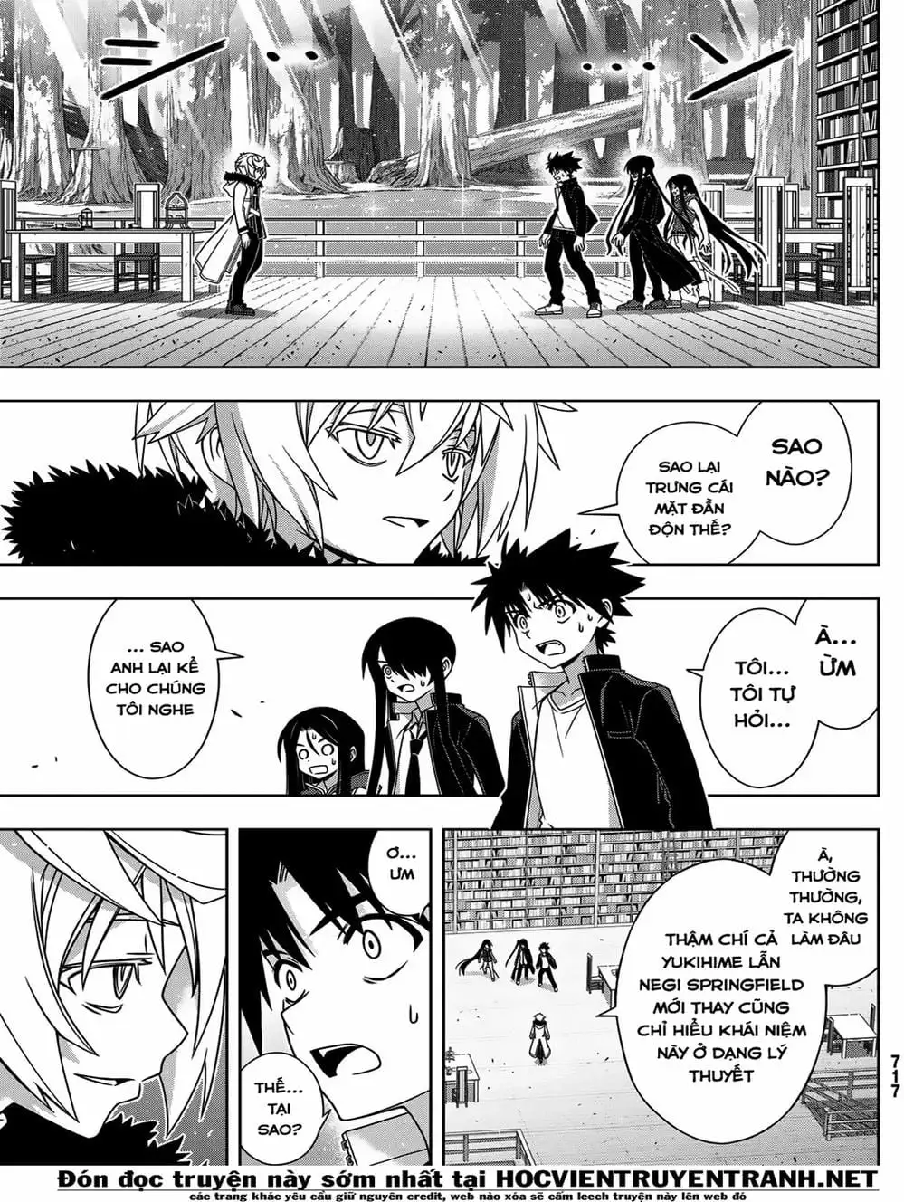 Truyện Tranh Lựa Chọn Phân Kỳ - Uq Holder! trang 9