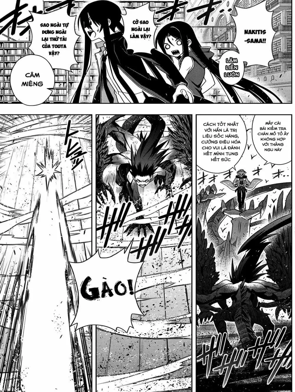 Truyện Tranh Lựa Chọn Phân Kỳ - Uq Holder! trang 9