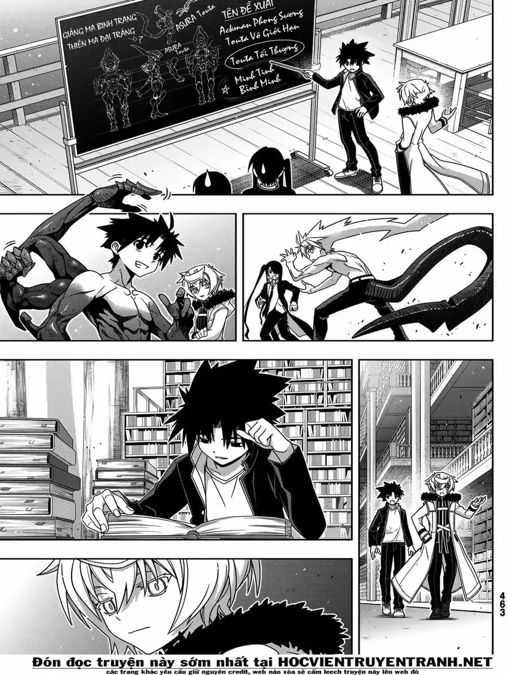 Truyện Tranh Lựa Chọn Phân Kỳ - Uq Holder! trang 9