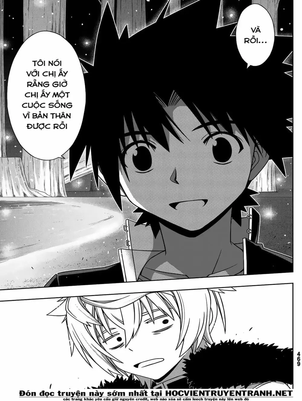 Truyện Tranh Lựa Chọn Phân Kỳ - Uq Holder! trang 9