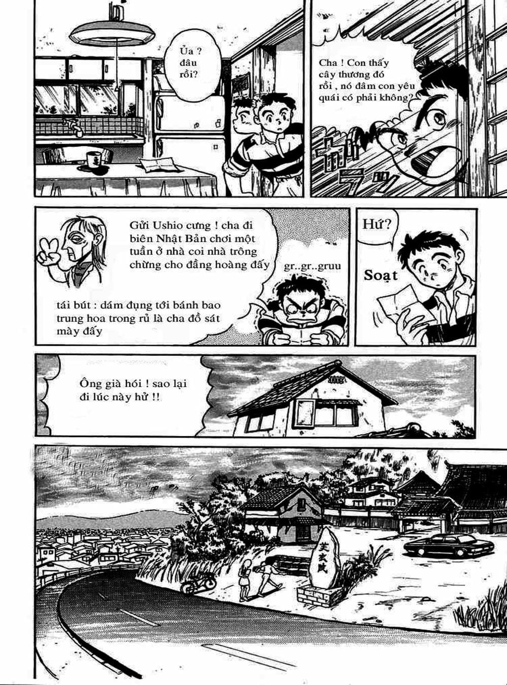 Truyện Tranh Cậu Bé Thần Giáo - Ushio And Tora trang 5