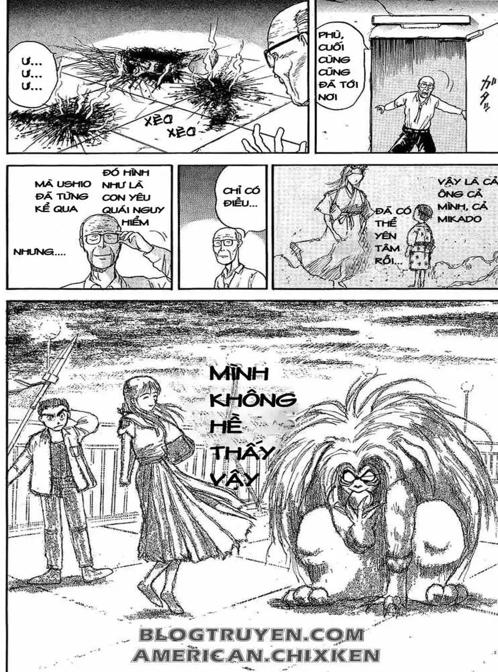 Truyện Tranh Cậu Bé Thần Giáo - Ushio And Tora trang 5