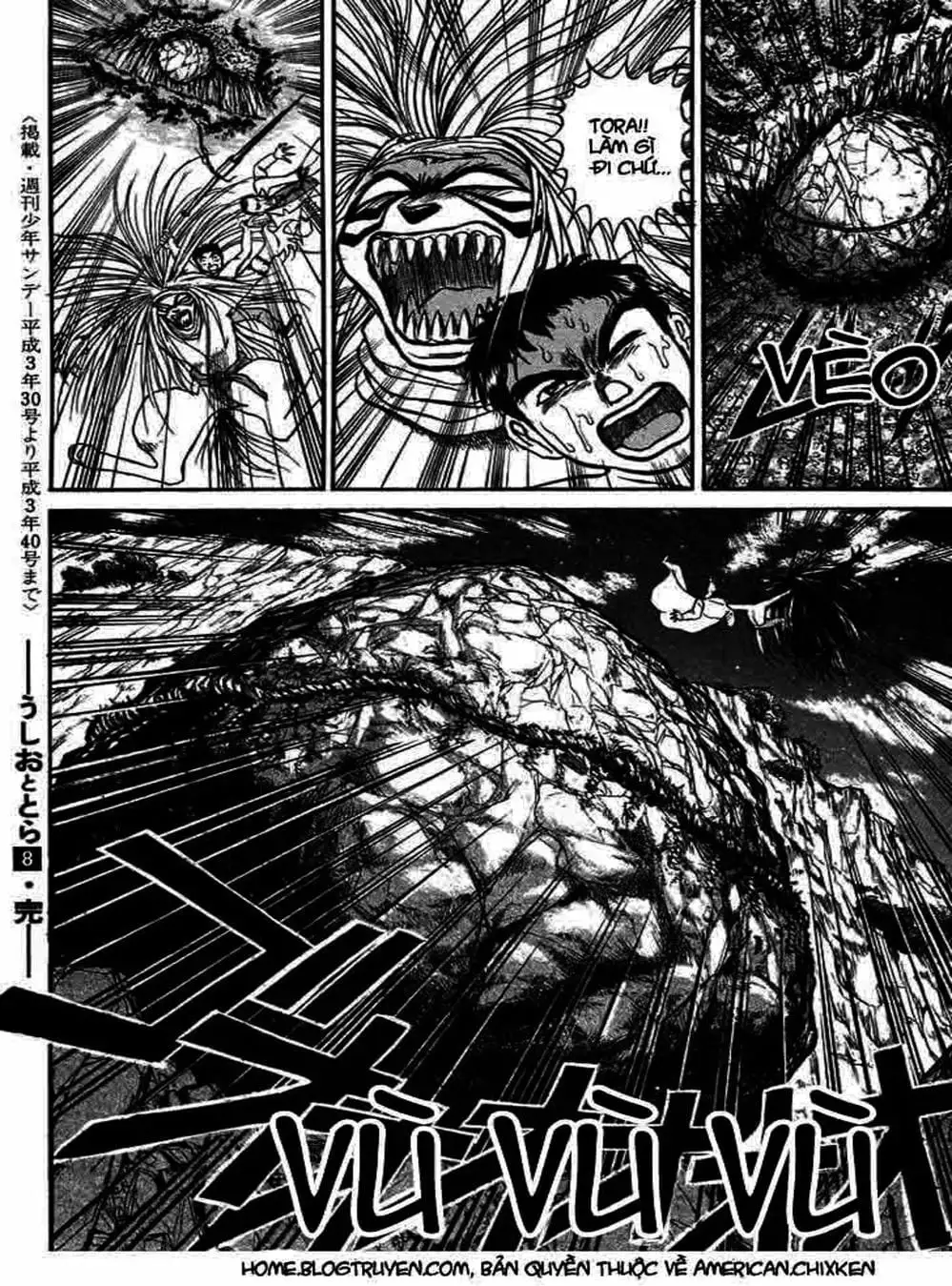 Truyện Tranh Cậu Bé Thần Giáo - Ushio And Tora trang 5