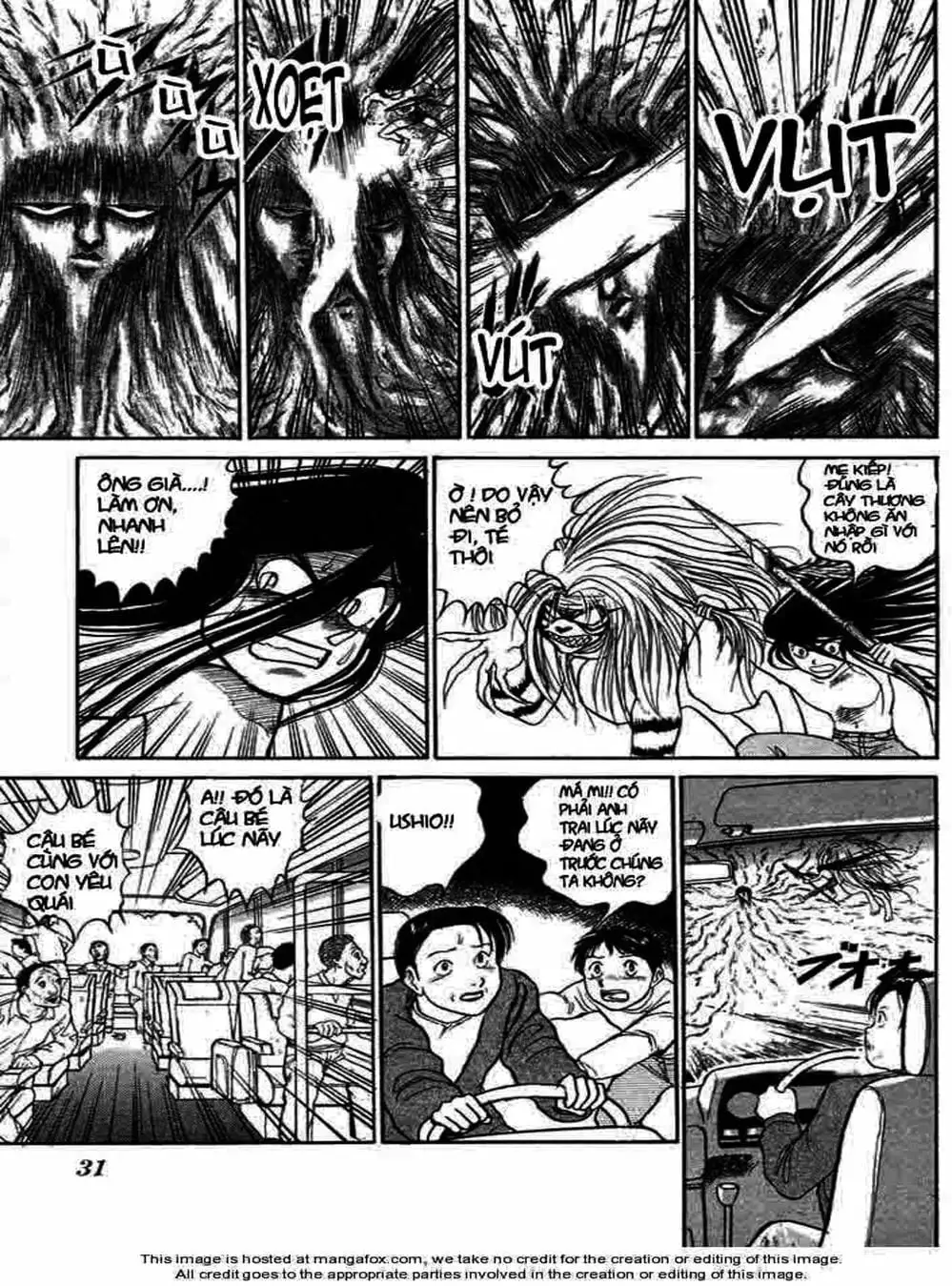 Truyện Tranh Cậu Bé Thần Giáo - Ushio And Tora trang 5