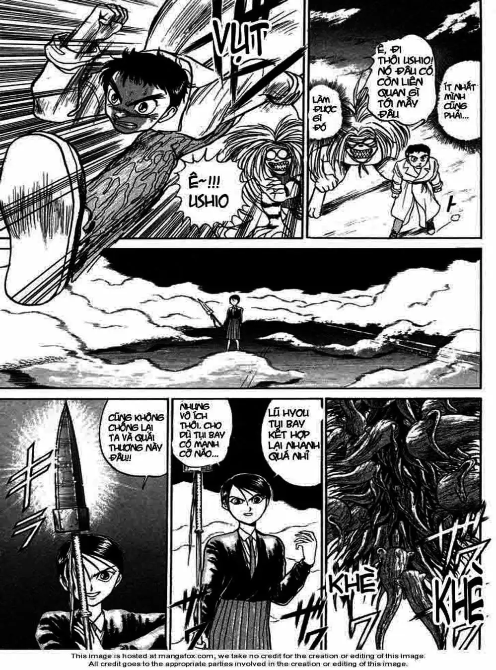 Truyện Tranh Cậu Bé Thần Giáo - Ushio And Tora trang 5