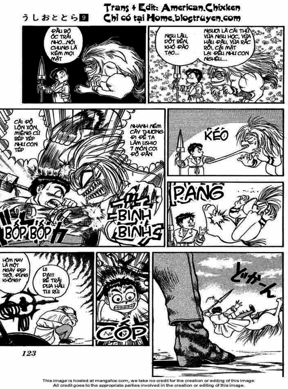 Truyện Tranh Cậu Bé Thần Giáo - Ushio And Tora trang 5