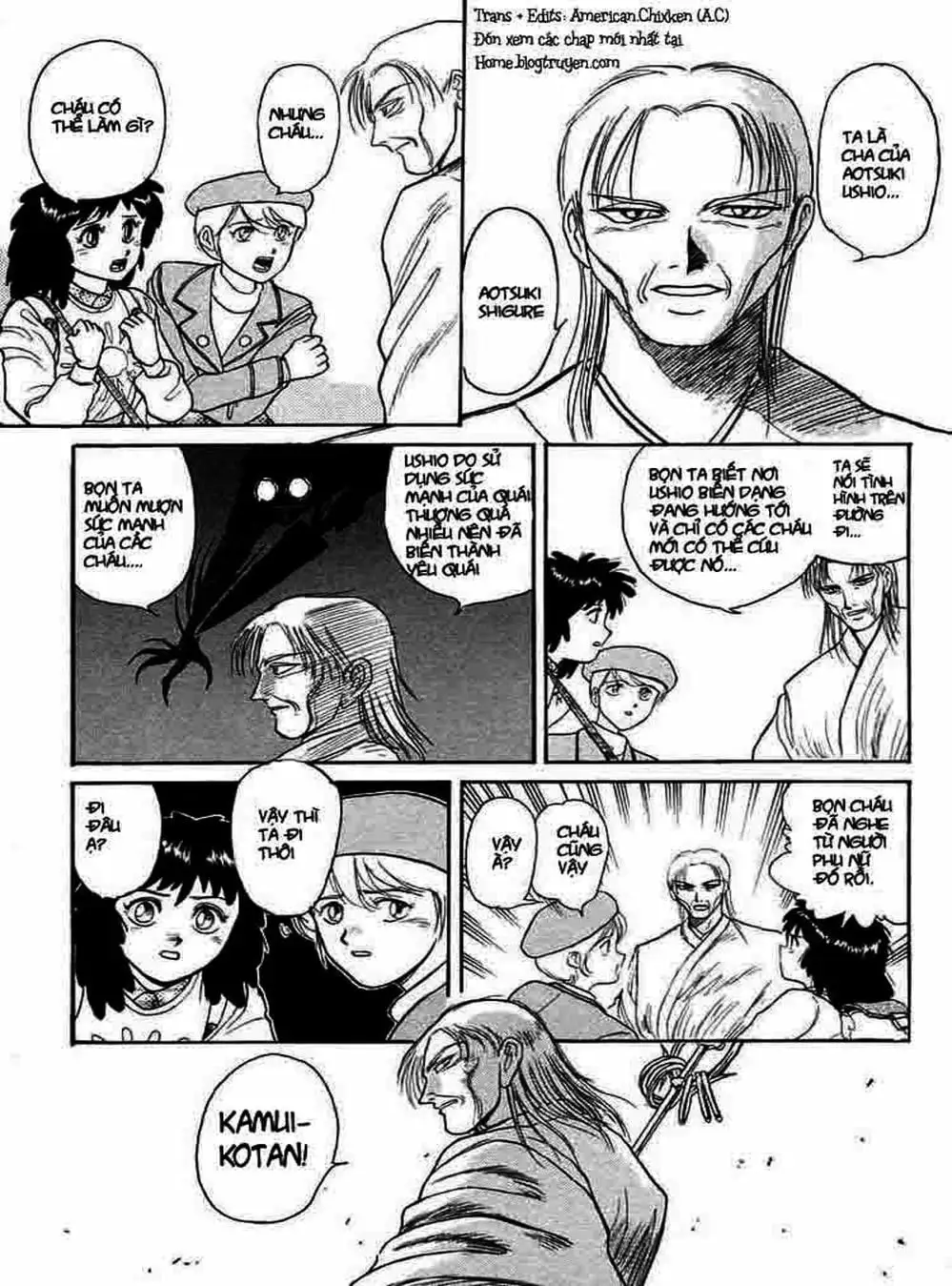 Truyện Tranh Cậu Bé Thần Giáo - Ushio And Tora trang 5