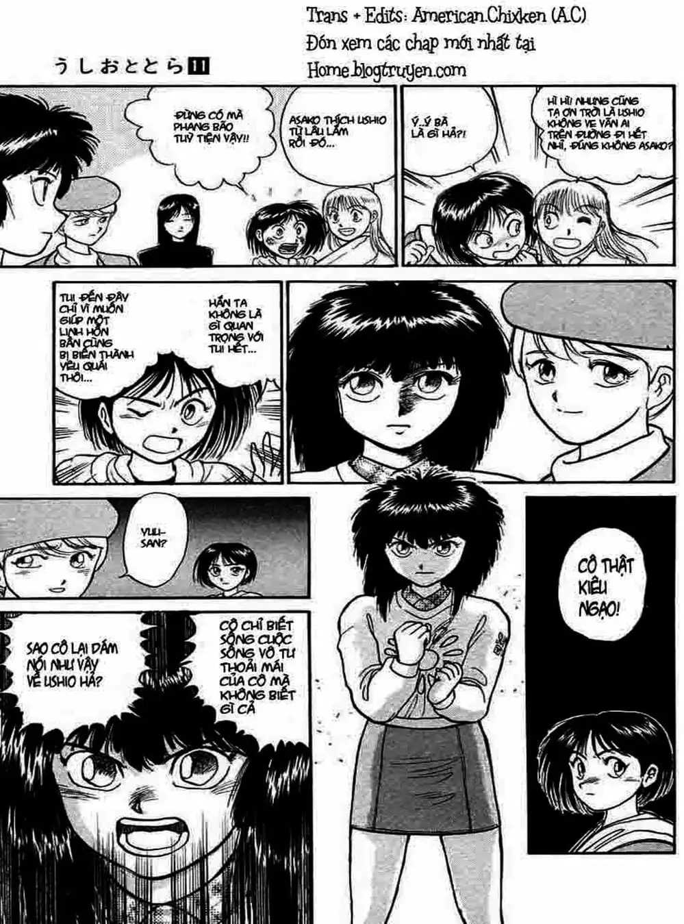 Truyện Tranh Cậu Bé Thần Giáo - Ushio And Tora trang 5