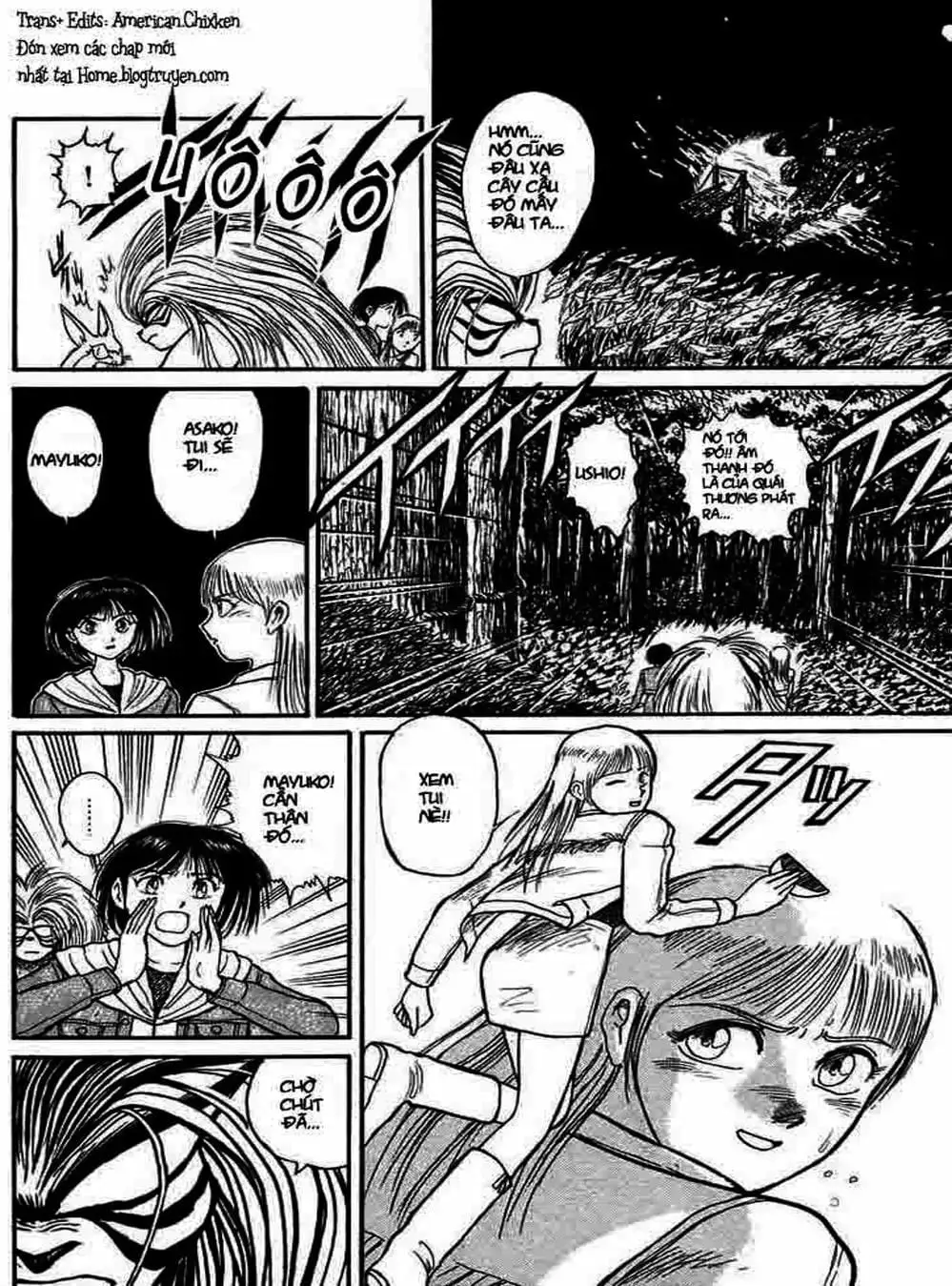 Truyện Tranh Cậu Bé Thần Giáo - Ushio And Tora trang 5