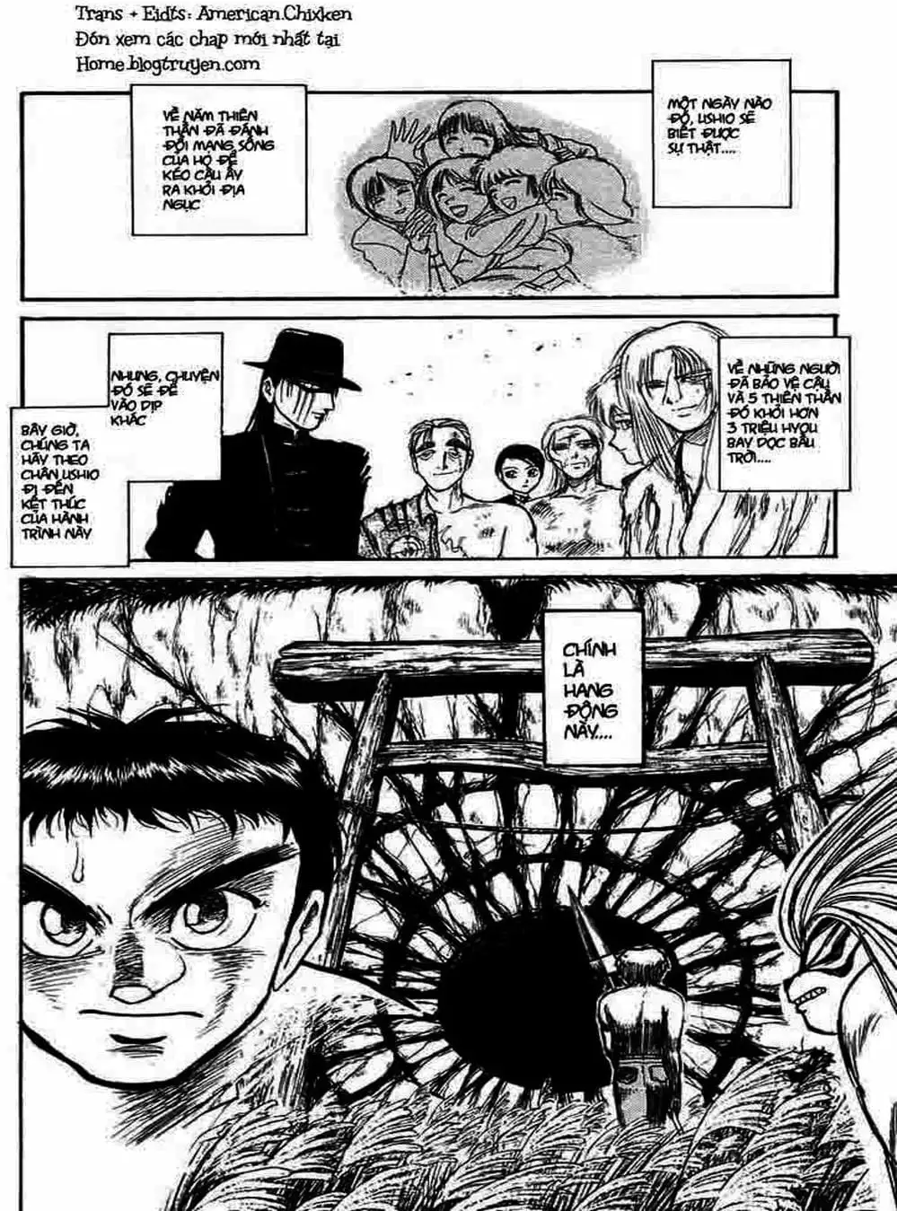 Truyện Tranh Cậu Bé Thần Giáo - Ushio And Tora trang 5