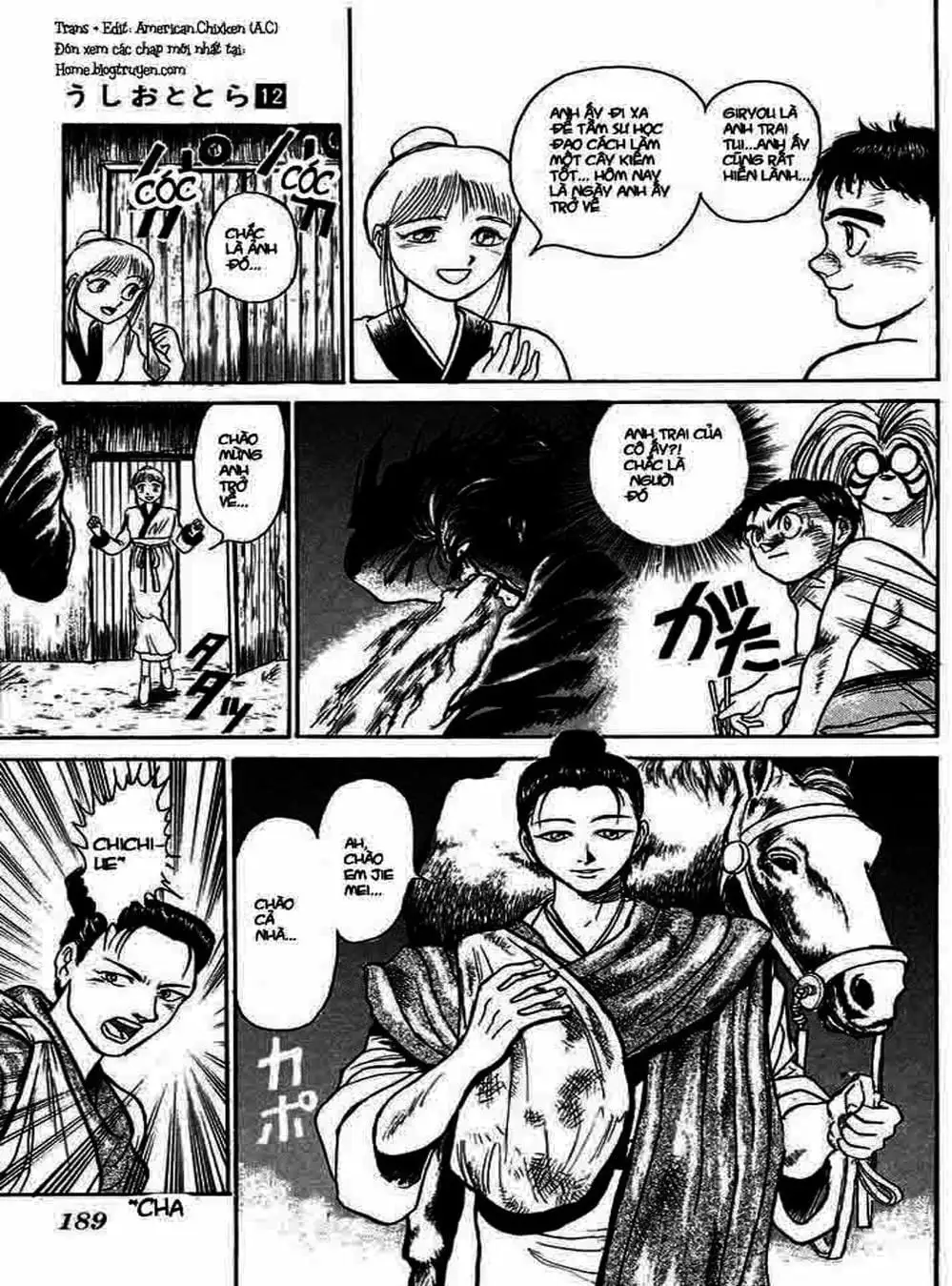 Truyện Tranh Cậu Bé Thần Giáo - Ushio And Tora trang 5