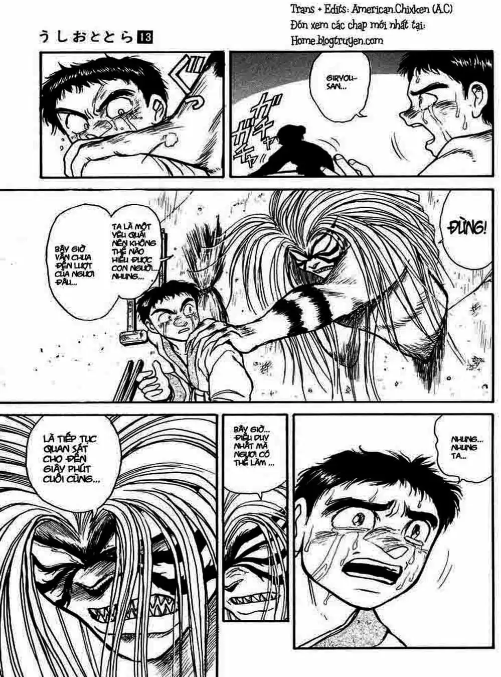 Truyện Tranh Cậu Bé Thần Giáo - Ushio And Tora trang 5