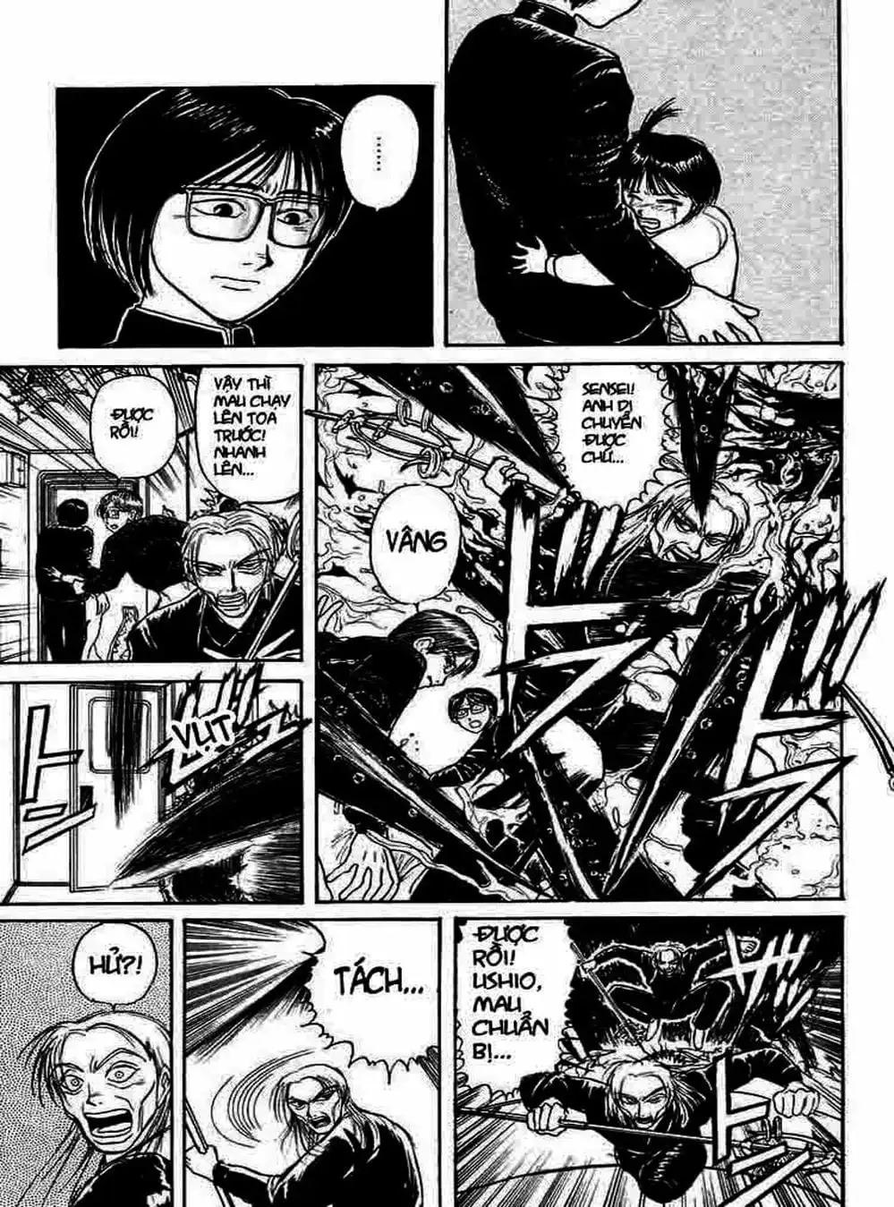 Truyện Tranh Cậu Bé Thần Giáo - Ushio And Tora trang 5