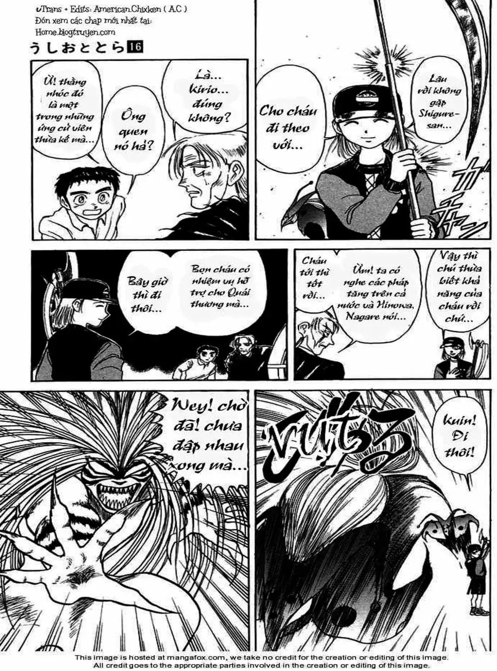 Truyện Tranh Cậu Bé Thần Giáo - Ushio And Tora trang 5