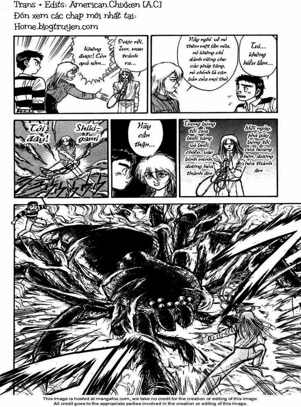 Truyện Tranh Cậu Bé Thần Giáo - Ushio And Tora trang 5