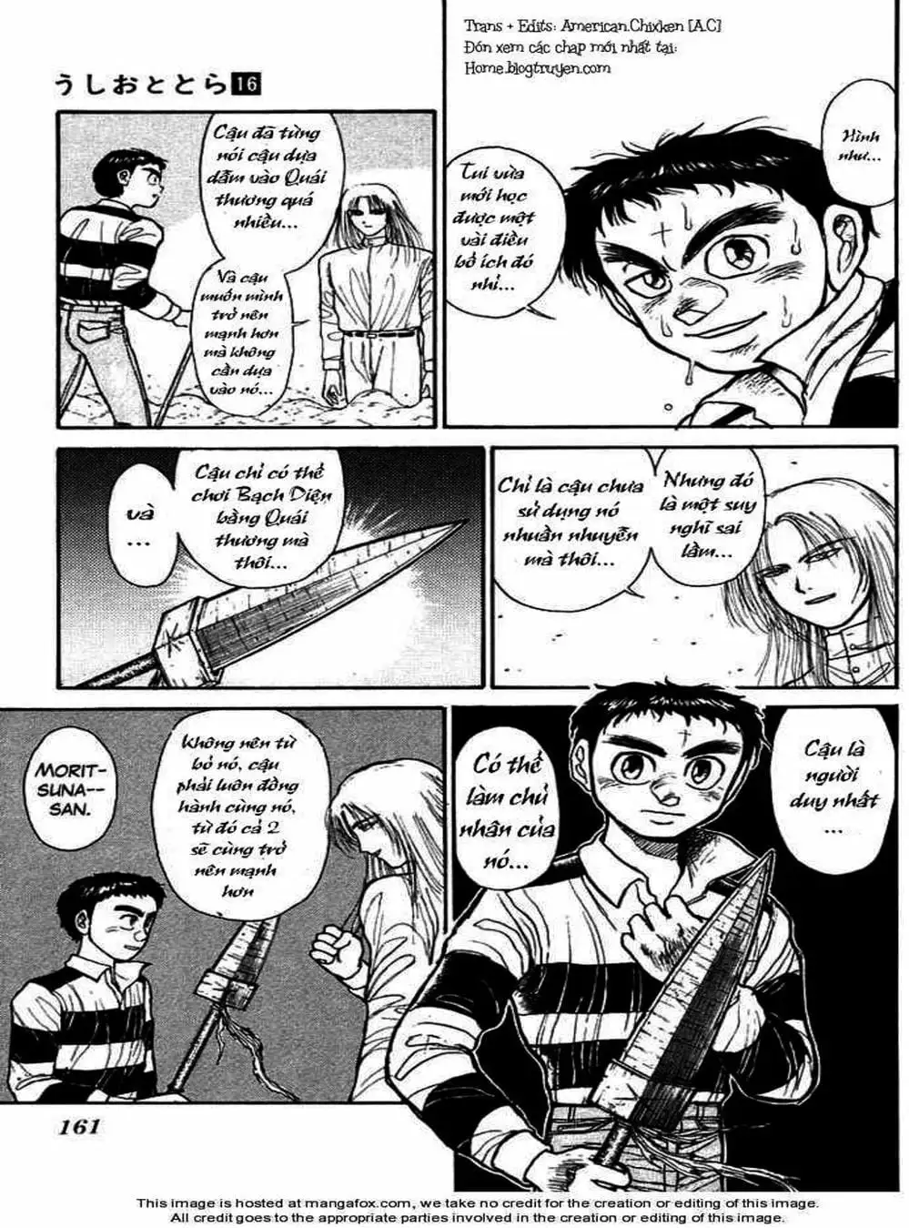 Truyện Tranh Cậu Bé Thần Giáo - Ushio And Tora trang 5