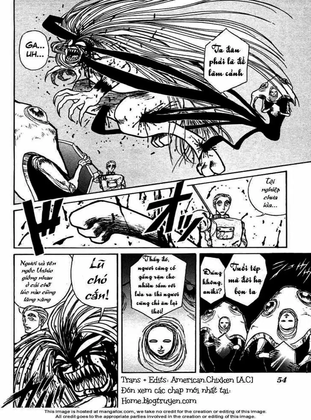 Truyện Tranh Cậu Bé Thần Giáo - Ushio And Tora trang 5