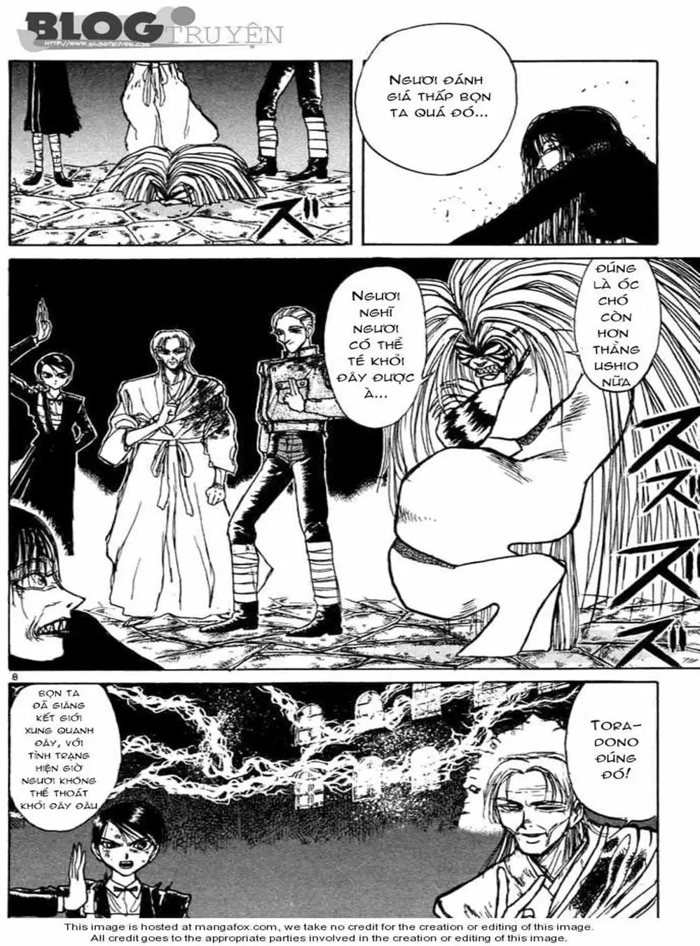 Truyện Tranh Cậu Bé Thần Giáo - Ushio And Tora trang 5