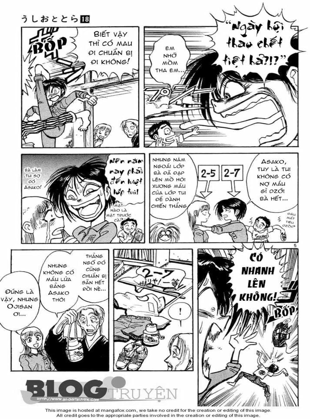 Truyện Tranh Cậu Bé Thần Giáo - Ushio And Tora trang 5