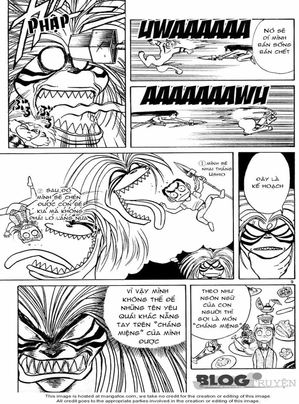 Truyện Tranh Cậu Bé Thần Giáo - Ushio And Tora trang 5