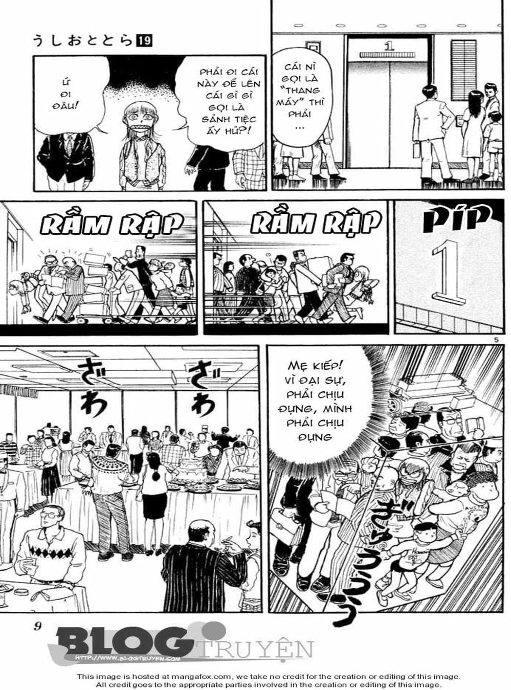 Truyện Tranh Cậu Bé Thần Giáo - Ushio And Tora trang 5