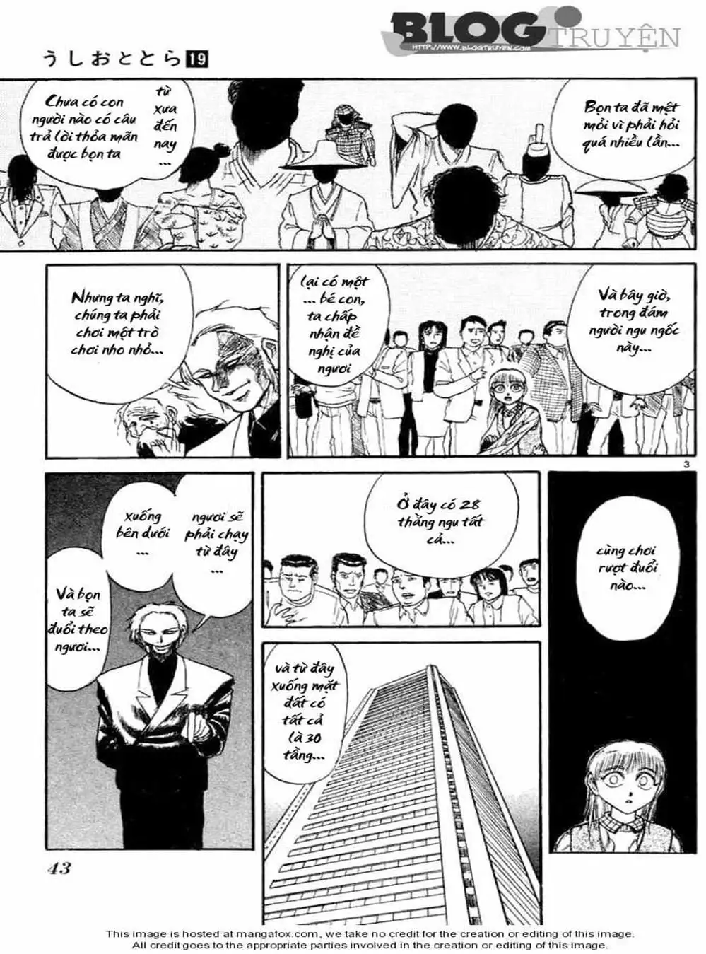 Truyện Tranh Cậu Bé Thần Giáo - Ushio And Tora trang 5