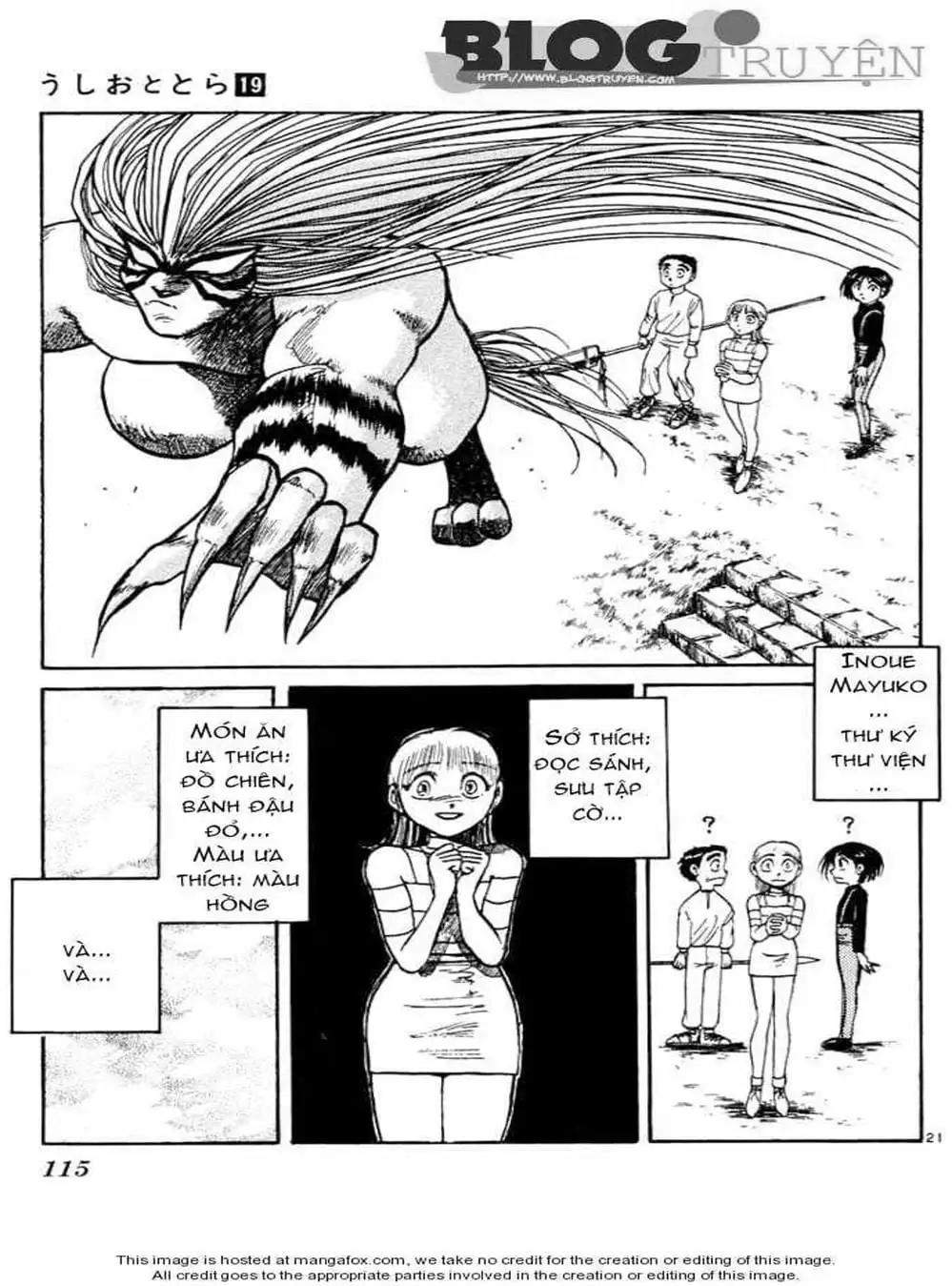 Truyện Tranh Cậu Bé Thần Giáo - Ushio And Tora trang 5