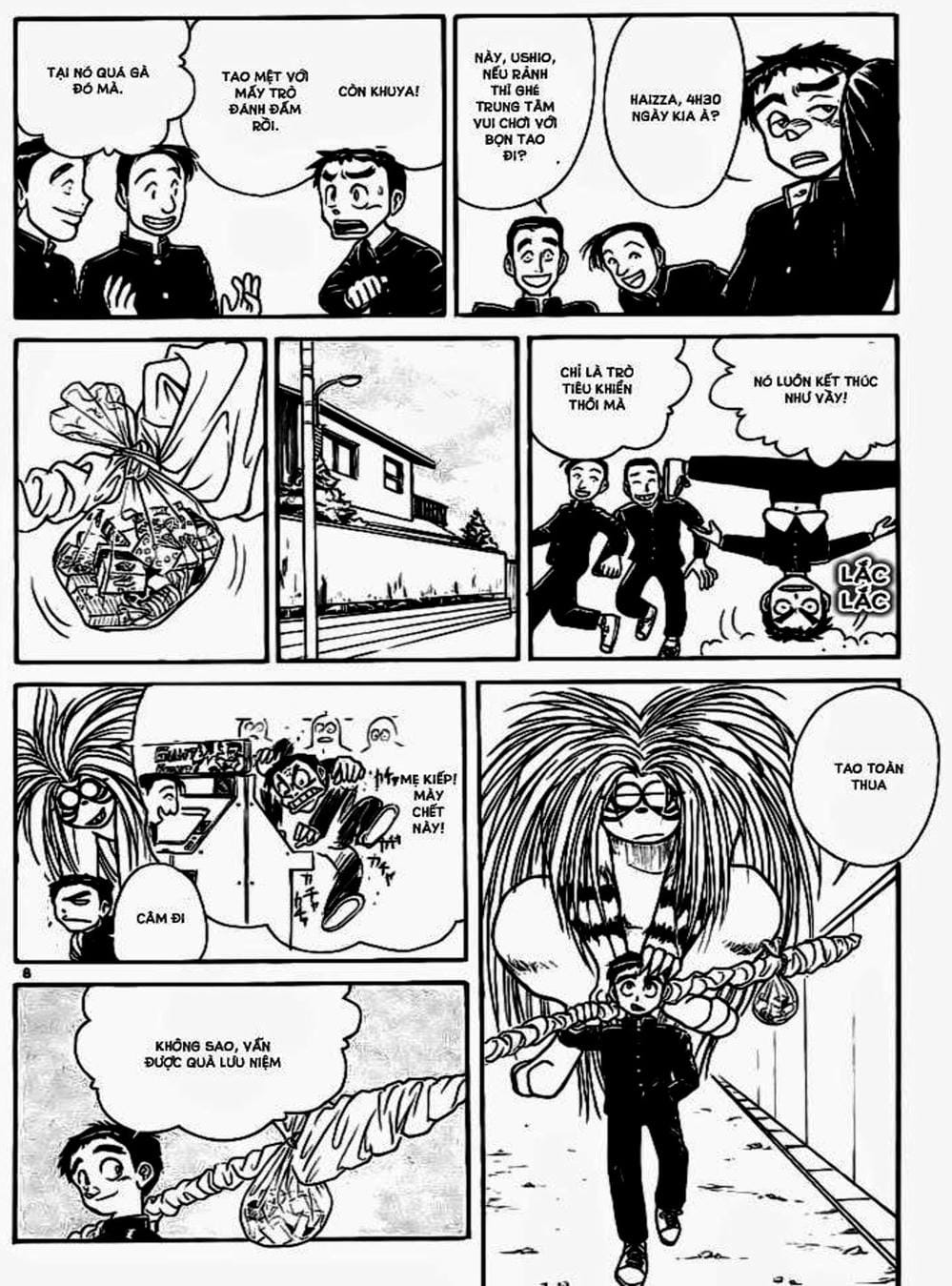 Truyện Tranh Cậu Bé Thần Giáo - Ushio And Tora trang 5