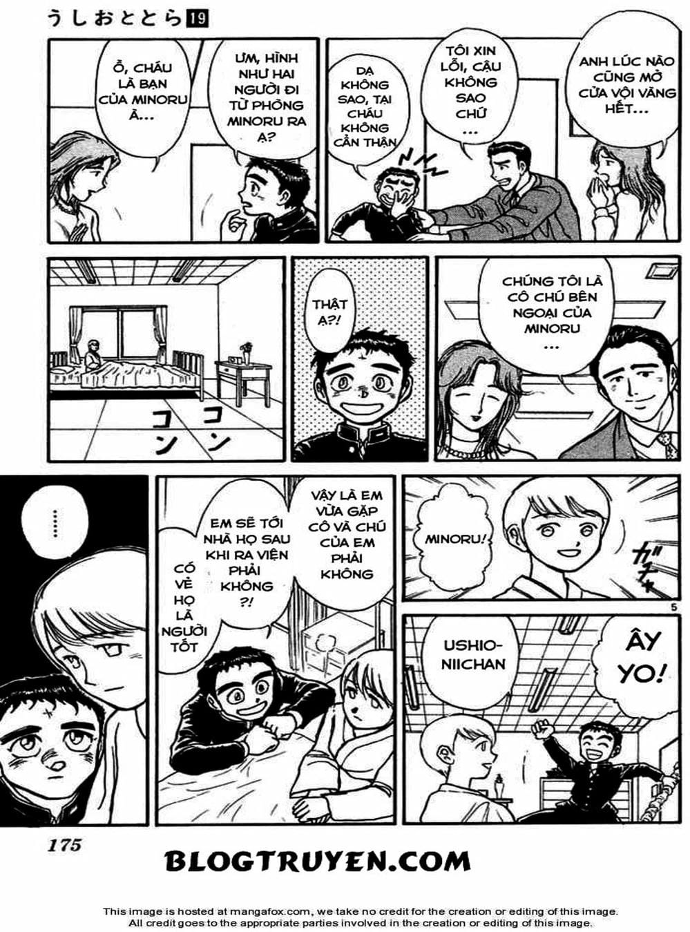 Truyện Tranh Cậu Bé Thần Giáo - Ushio And Tora trang 5