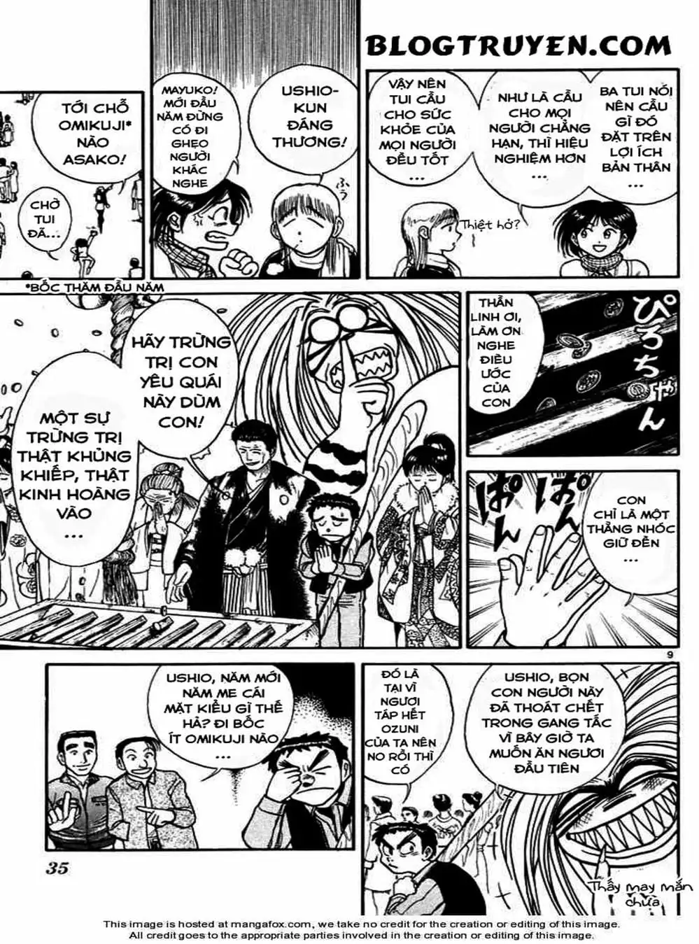 Truyện Tranh Cậu Bé Thần Giáo - Ushio And Tora trang 5