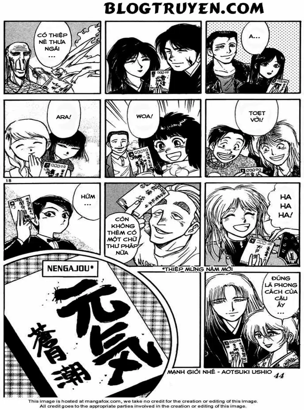 Truyện Tranh Cậu Bé Thần Giáo - Ushio And Tora trang 5