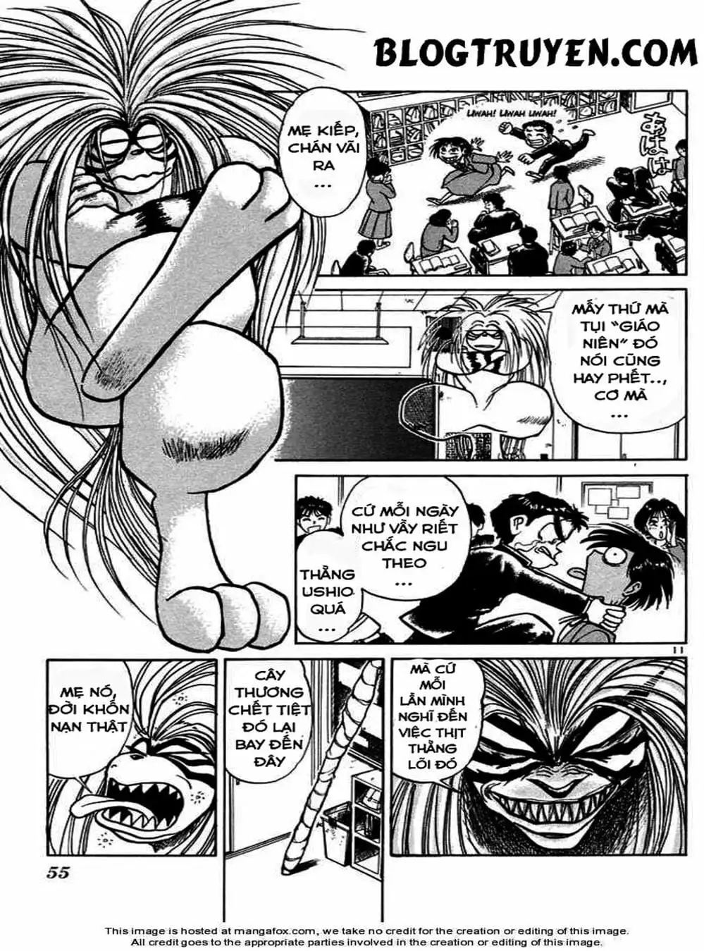 Truyện Tranh Cậu Bé Thần Giáo - Ushio And Tora trang 5