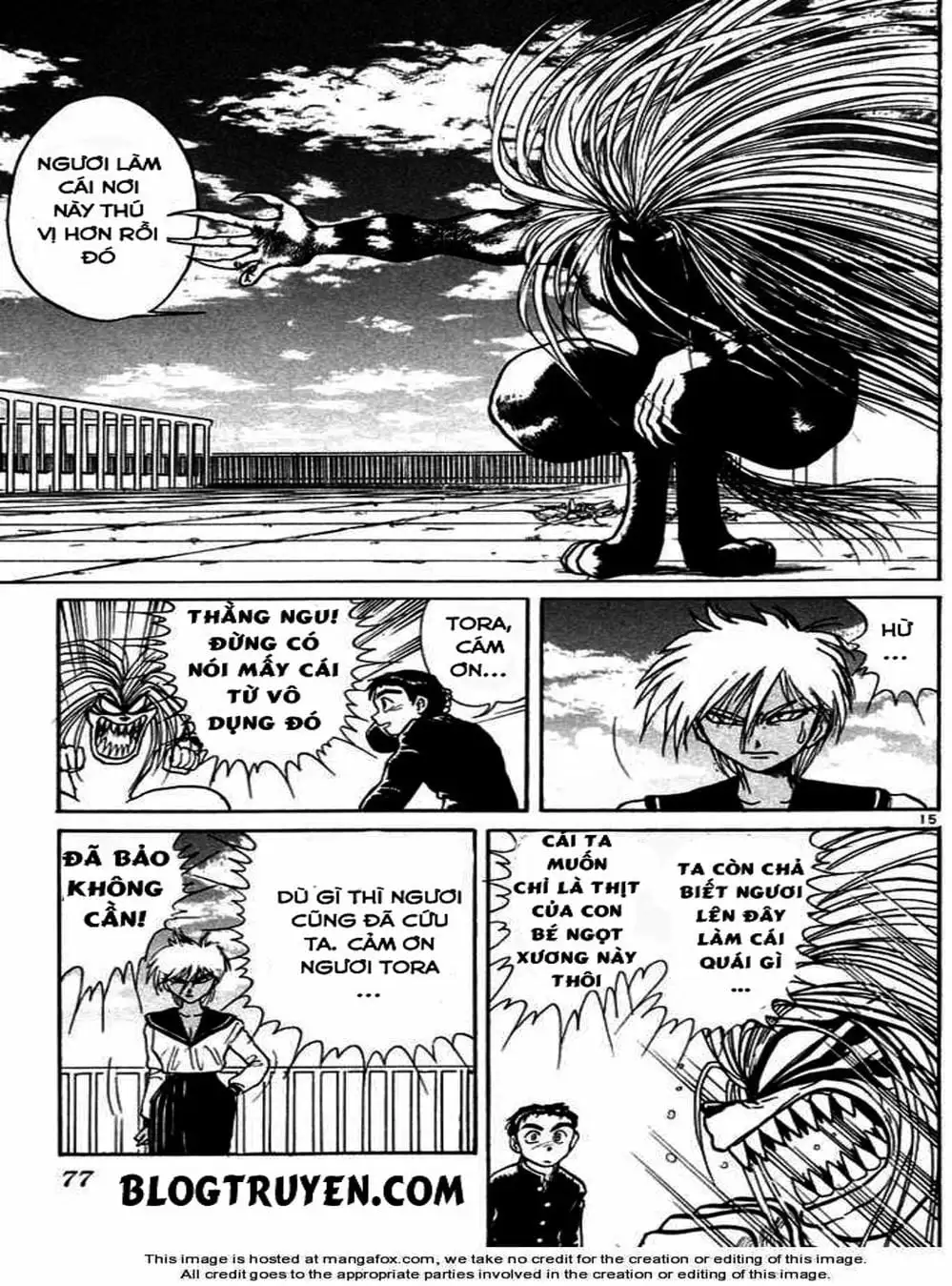 Truyện Tranh Cậu Bé Thần Giáo - Ushio And Tora trang 5