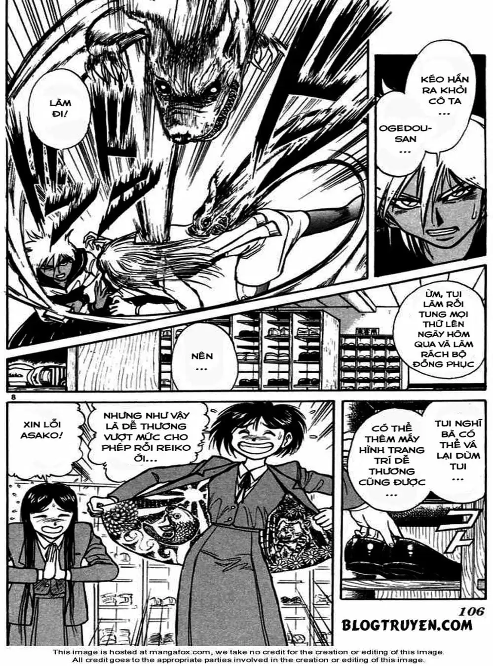 Truyện Tranh Cậu Bé Thần Giáo - Ushio And Tora trang 5