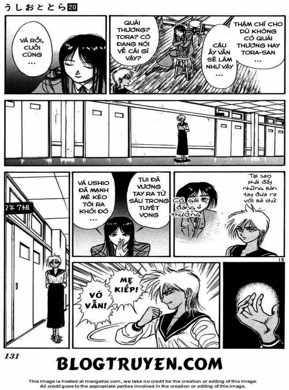 Truyện Tranh Cậu Bé Thần Giáo - Ushio And Tora trang 5