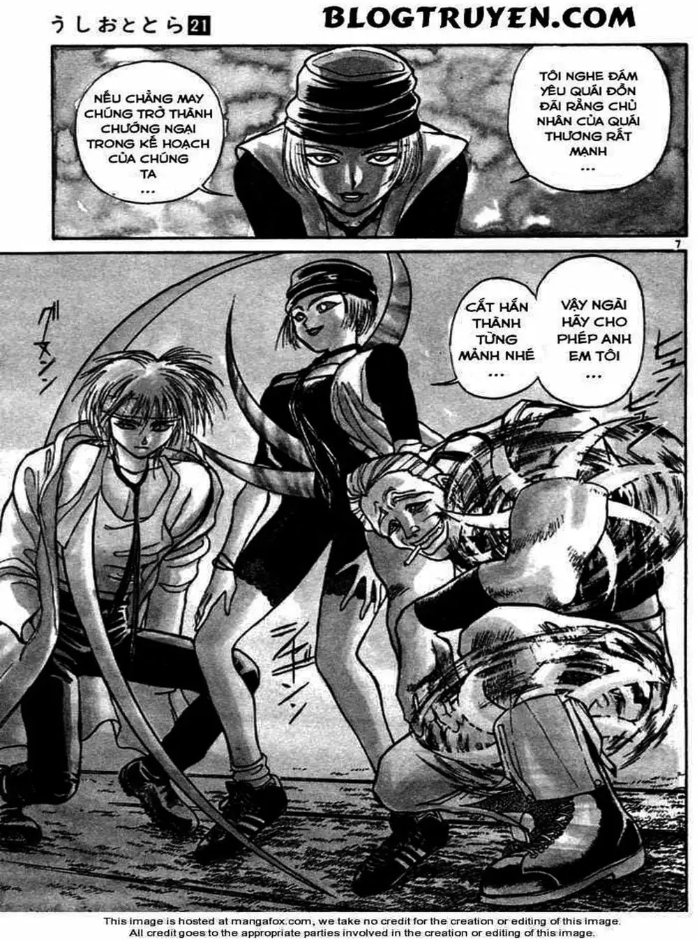 Truyện Tranh Cậu Bé Thần Giáo - Ushio And Tora trang 5