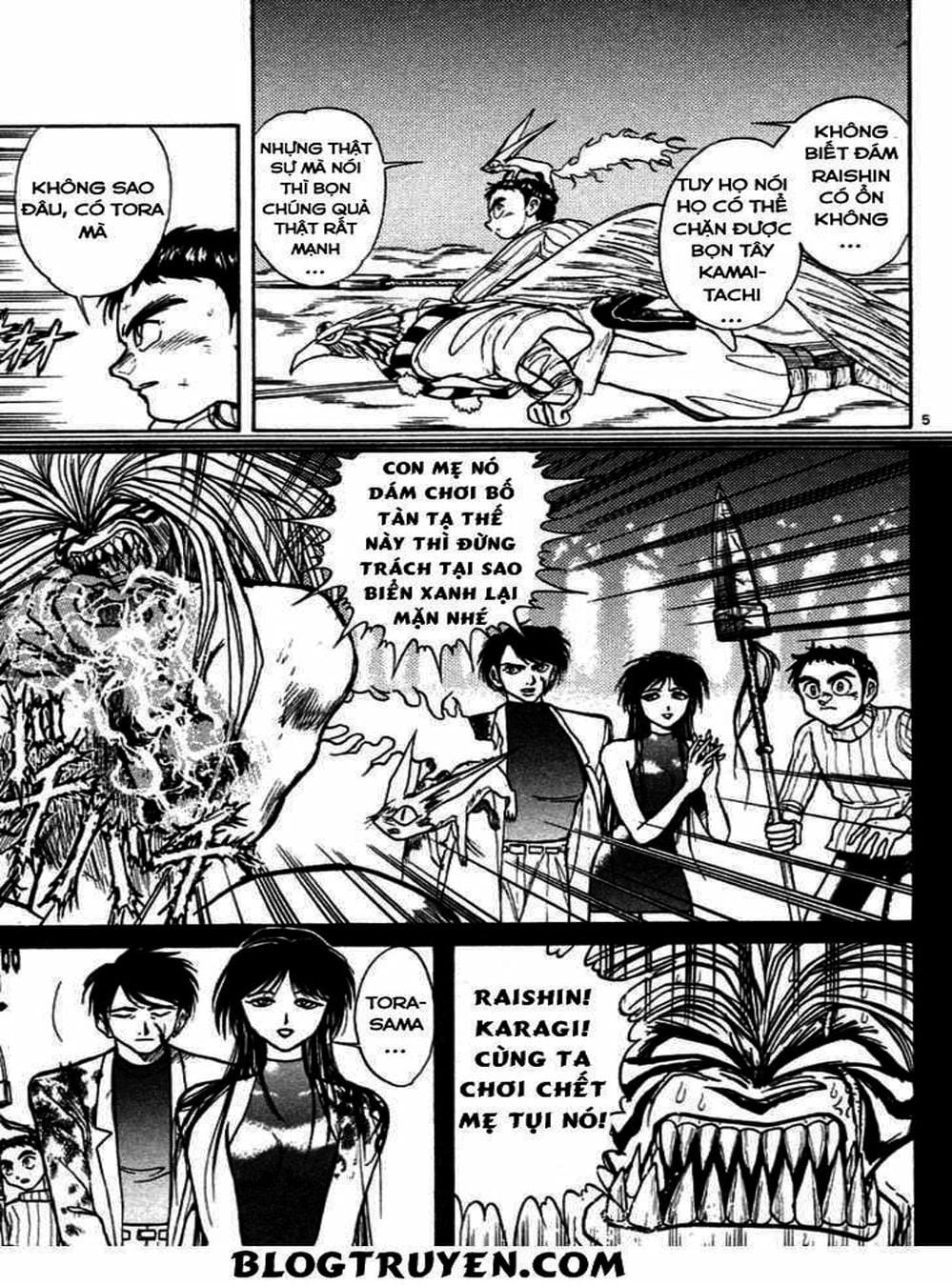 Truyện Tranh Cậu Bé Thần Giáo - Ushio And Tora trang 5