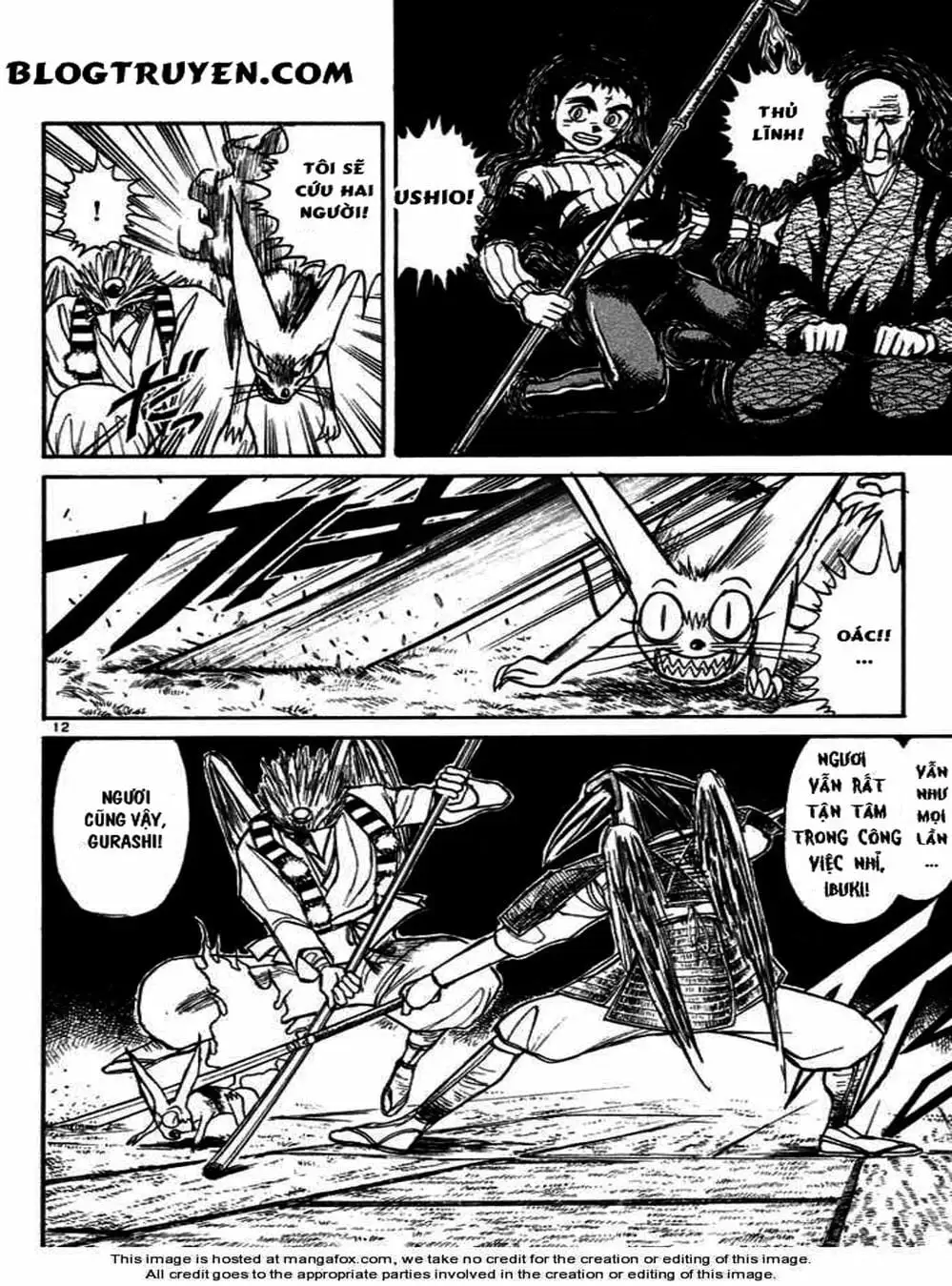 Truyện Tranh Cậu Bé Thần Giáo - Ushio And Tora trang 5