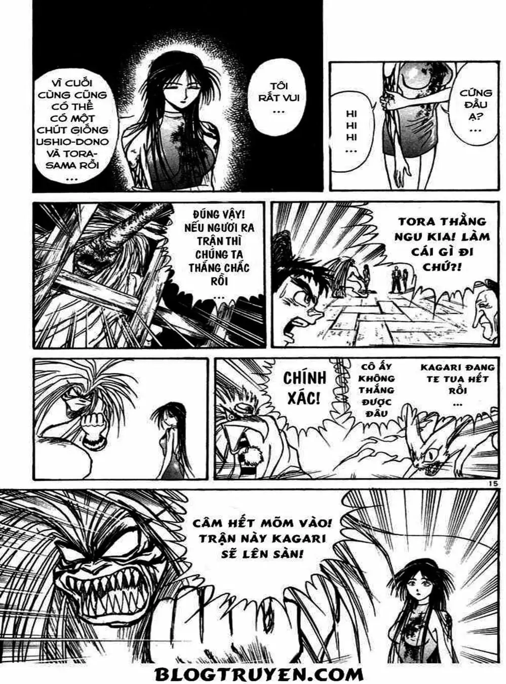 Truyện Tranh Cậu Bé Thần Giáo - Ushio And Tora trang 5