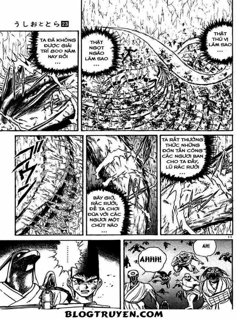 Truyện Tranh Cậu Bé Thần Giáo - Ushio And Tora trang 5