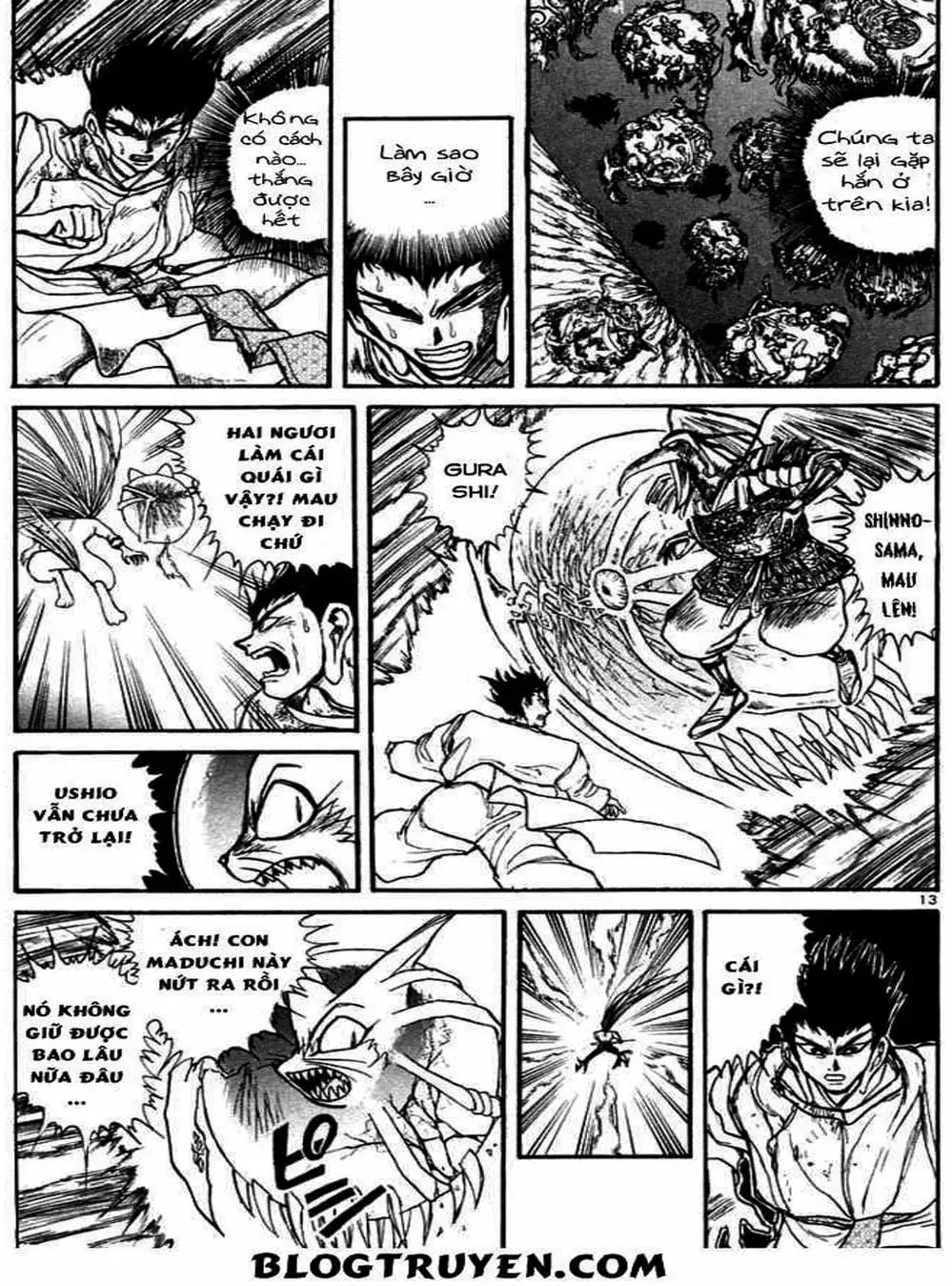 Truyện Tranh Cậu Bé Thần Giáo - Ushio And Tora trang 5