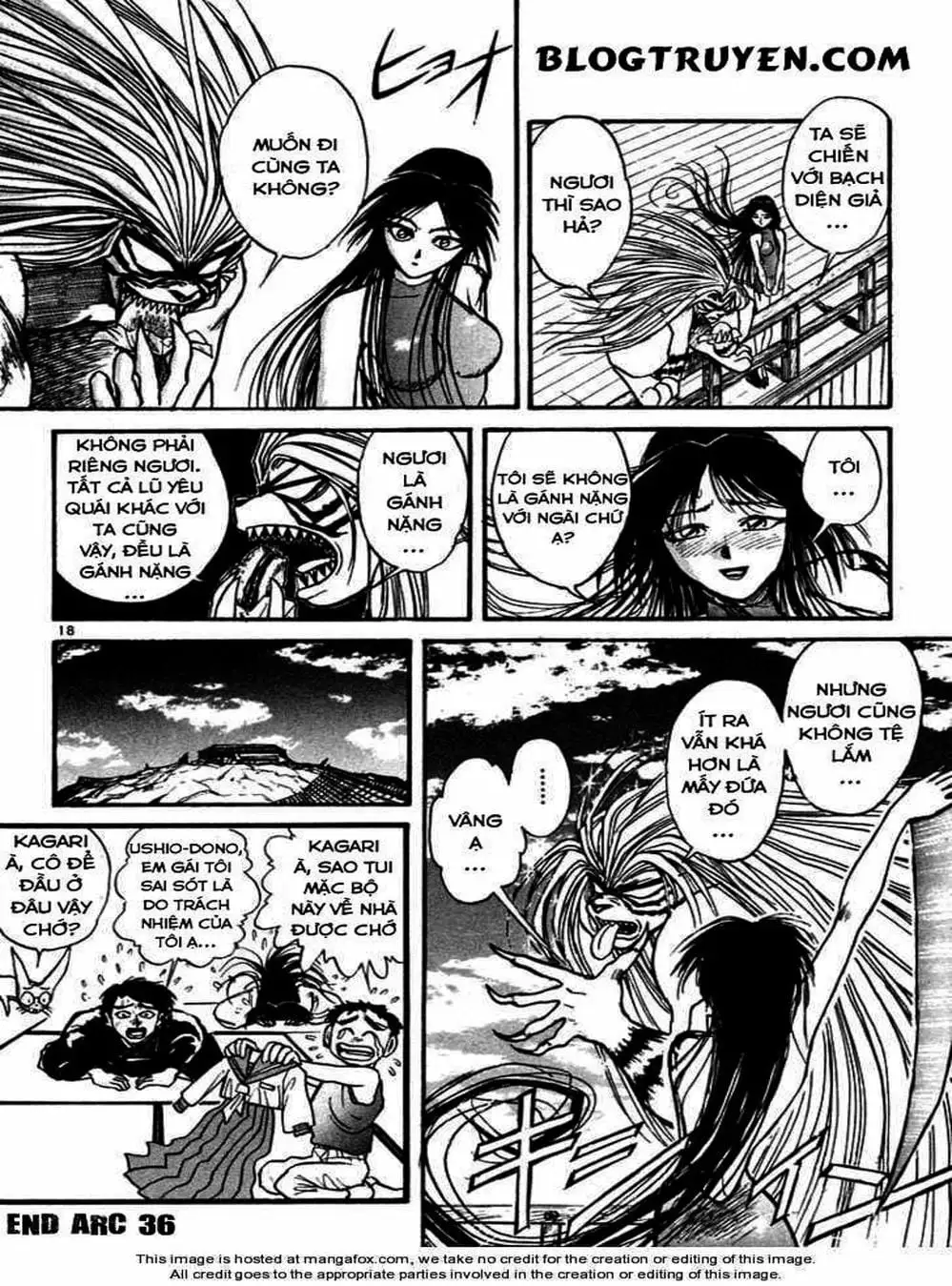 Truyện Tranh Cậu Bé Thần Giáo - Ushio And Tora trang 5