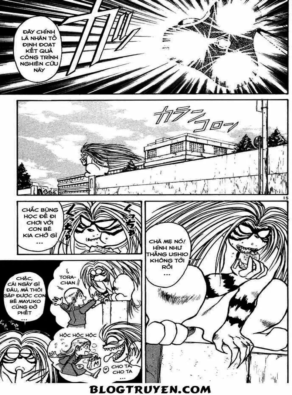 Truyện Tranh Cậu Bé Thần Giáo - Ushio And Tora trang 5