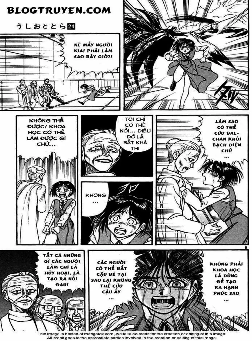 Truyện Tranh Cậu Bé Thần Giáo - Ushio And Tora trang 5