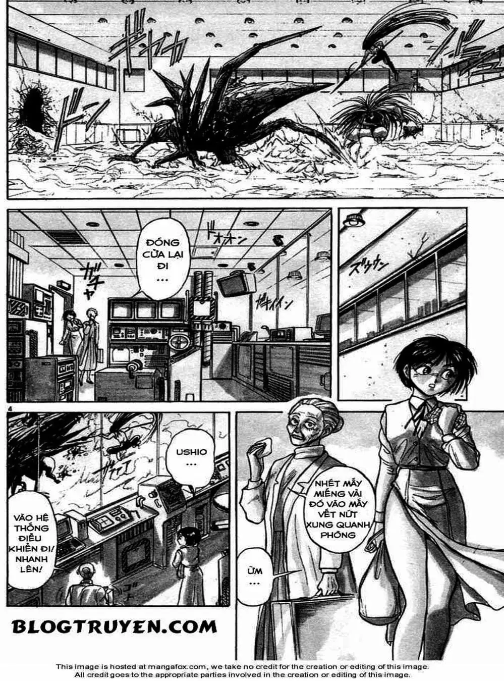 Truyện Tranh Cậu Bé Thần Giáo - Ushio And Tora trang 5