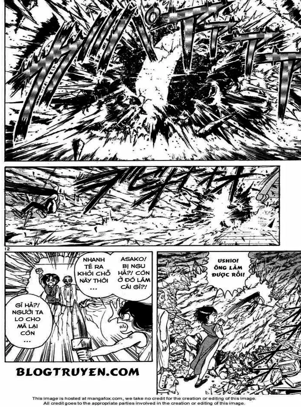 Truyện Tranh Cậu Bé Thần Giáo - Ushio And Tora trang 5
