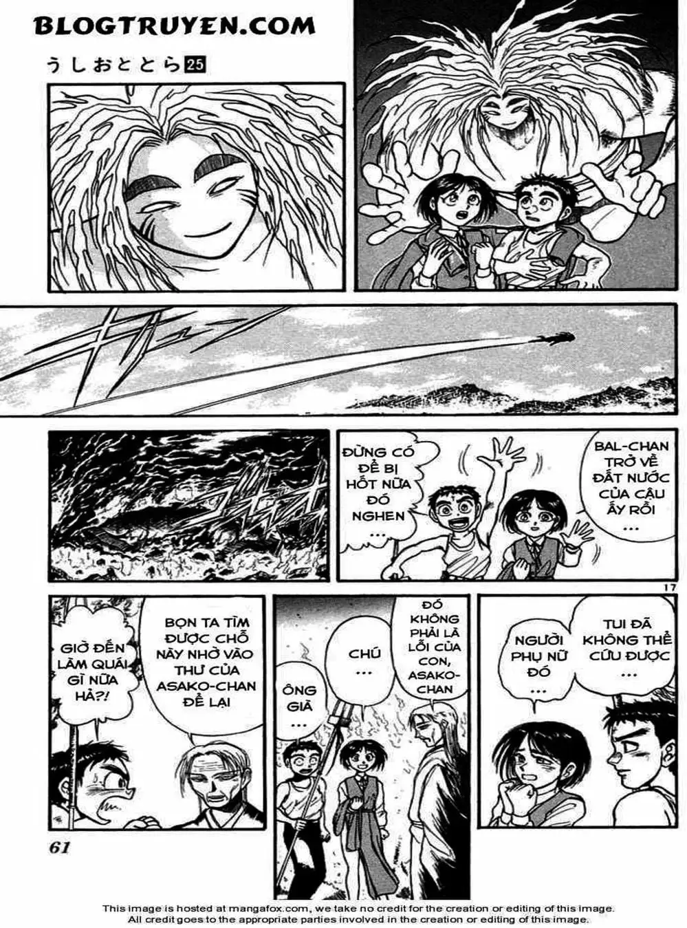 Truyện Tranh Cậu Bé Thần Giáo - Ushio And Tora trang 5